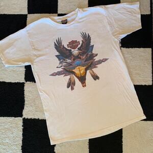 Vintage 2000s Harley Davidson Native T-shirt